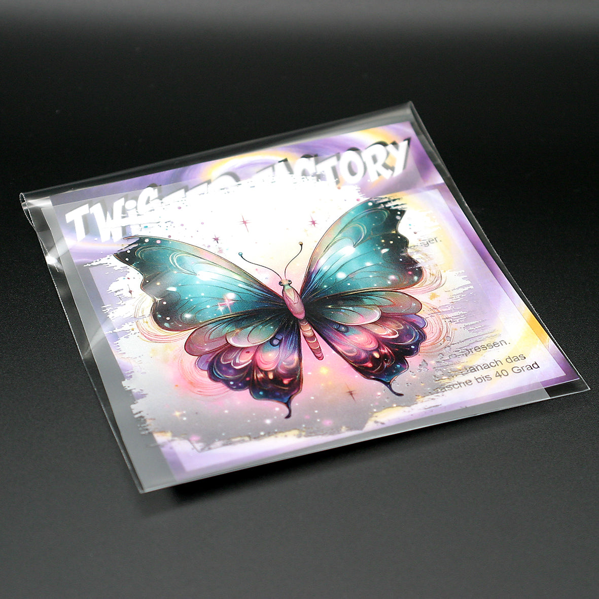 Bügelbild Magische Schmetterling