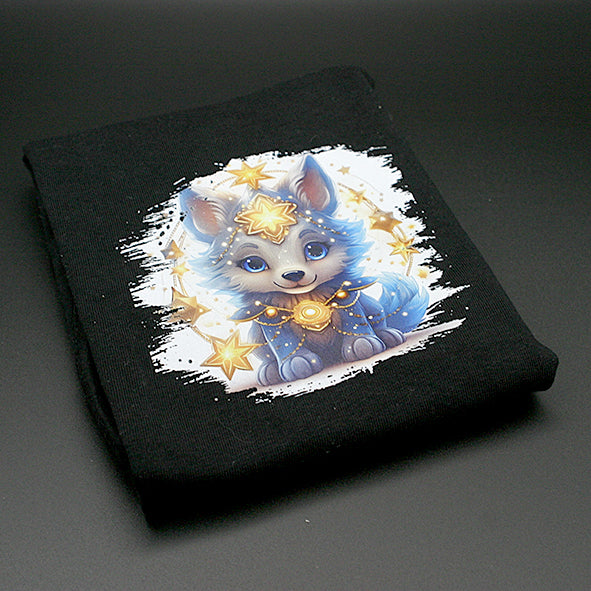 Bügelbild Magischer Wolf