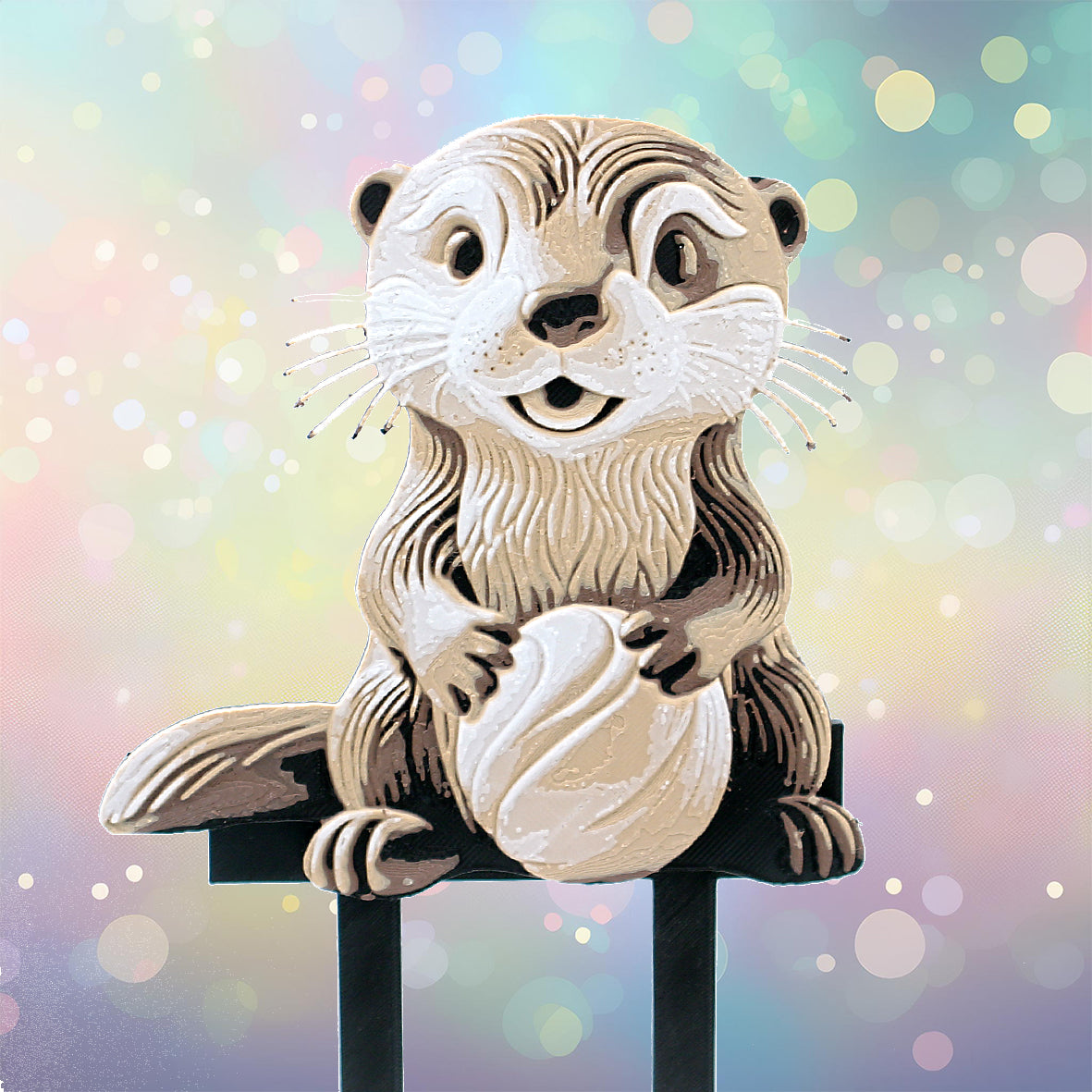 Caketopper Otter 3D Druck
