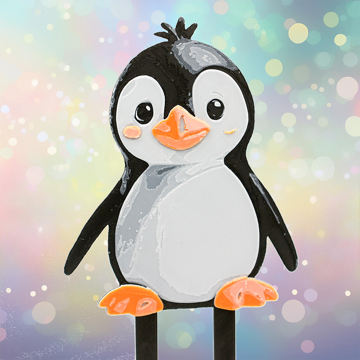Caketopper Pinguin 3D Druck