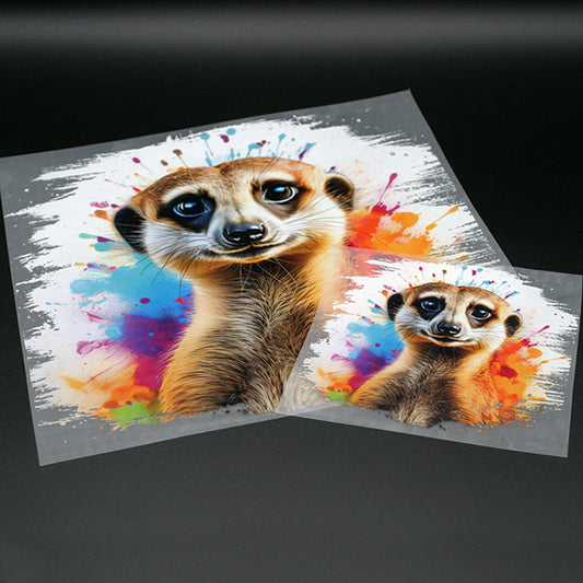 Bügelbild Spalsh Erdmännchen
