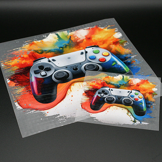 Bügelbild Spalsh Gamecontroller