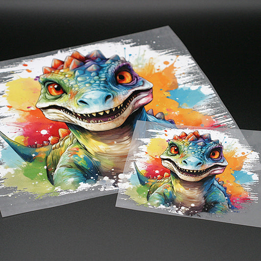 Bügelbild Spalsh Rex