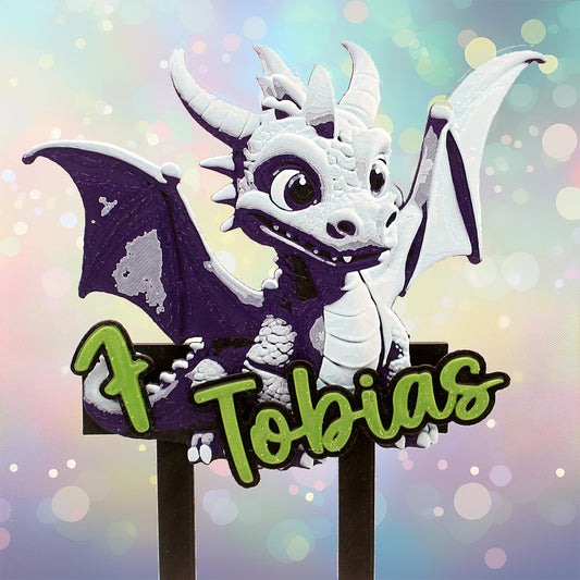 Caketopper Drache2 3D Druck