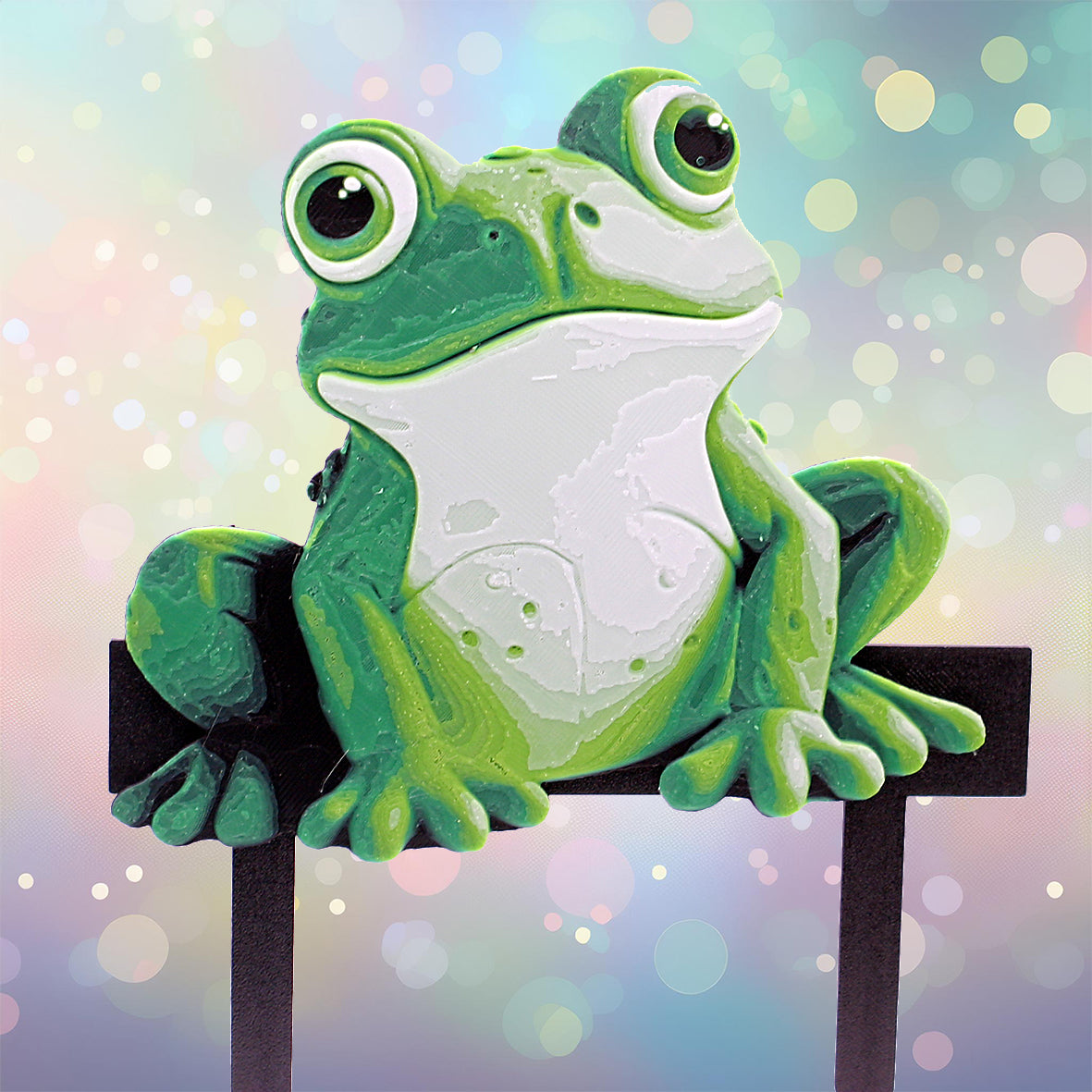Caketopper Frosch 3D Druck