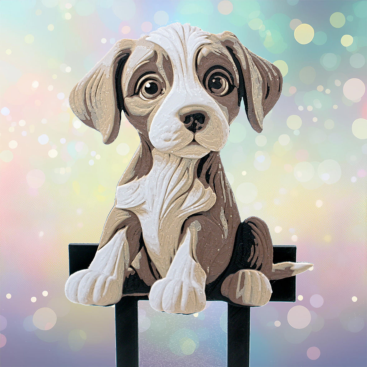 Caketopper Hund 3D Druck
