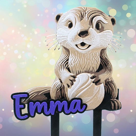 Caketopper Otter 3D Druck