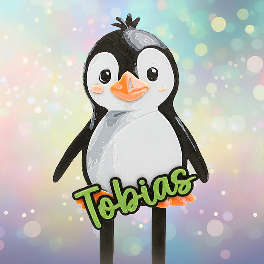 Caketopper Pinguin 3D Druck