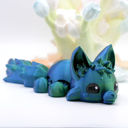 Foxy groß 3D gedruckt beweglich