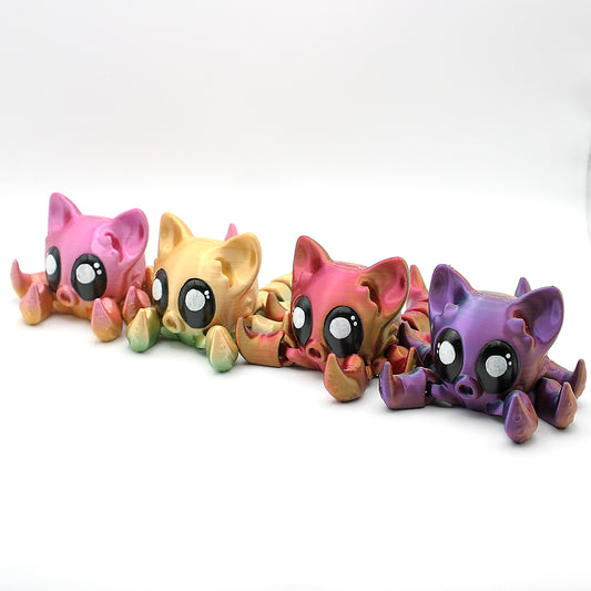 Octopus-Kitty 3D gedruckt beweglich