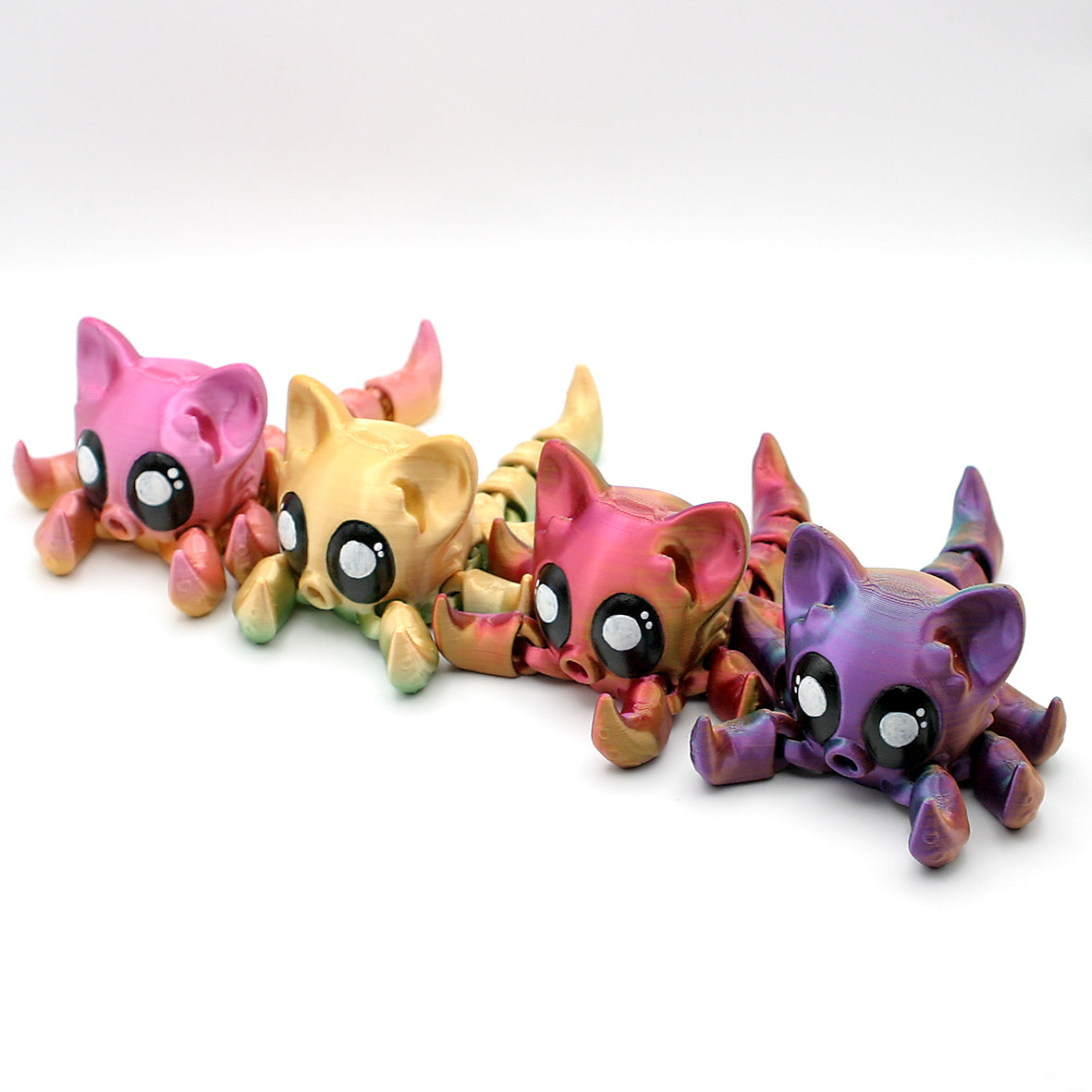 Octopus-Kitty 3D gedruckt beweglich