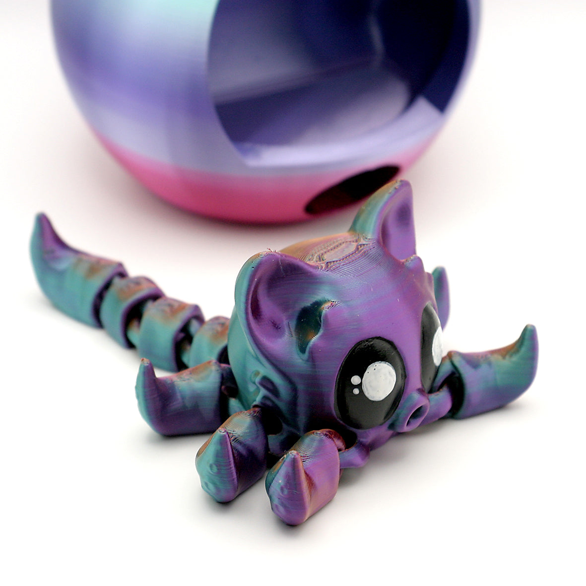 Octopus-Kitty 3D gedruckt beweglich