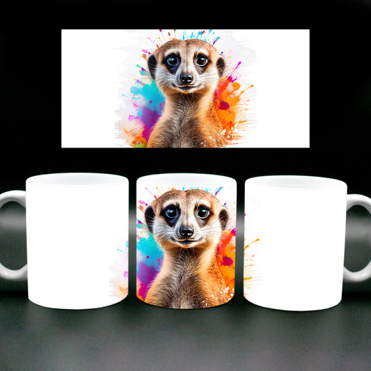 Tasse Splash Erdmännchen