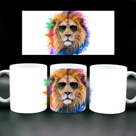 Tasse Splash Löwe