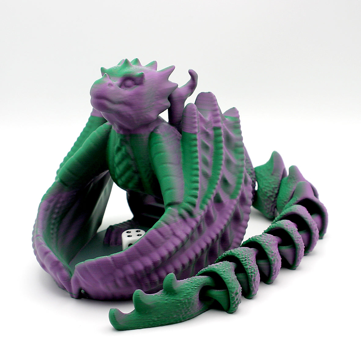 Würfelturm Drache mit Flexi-Schwanz