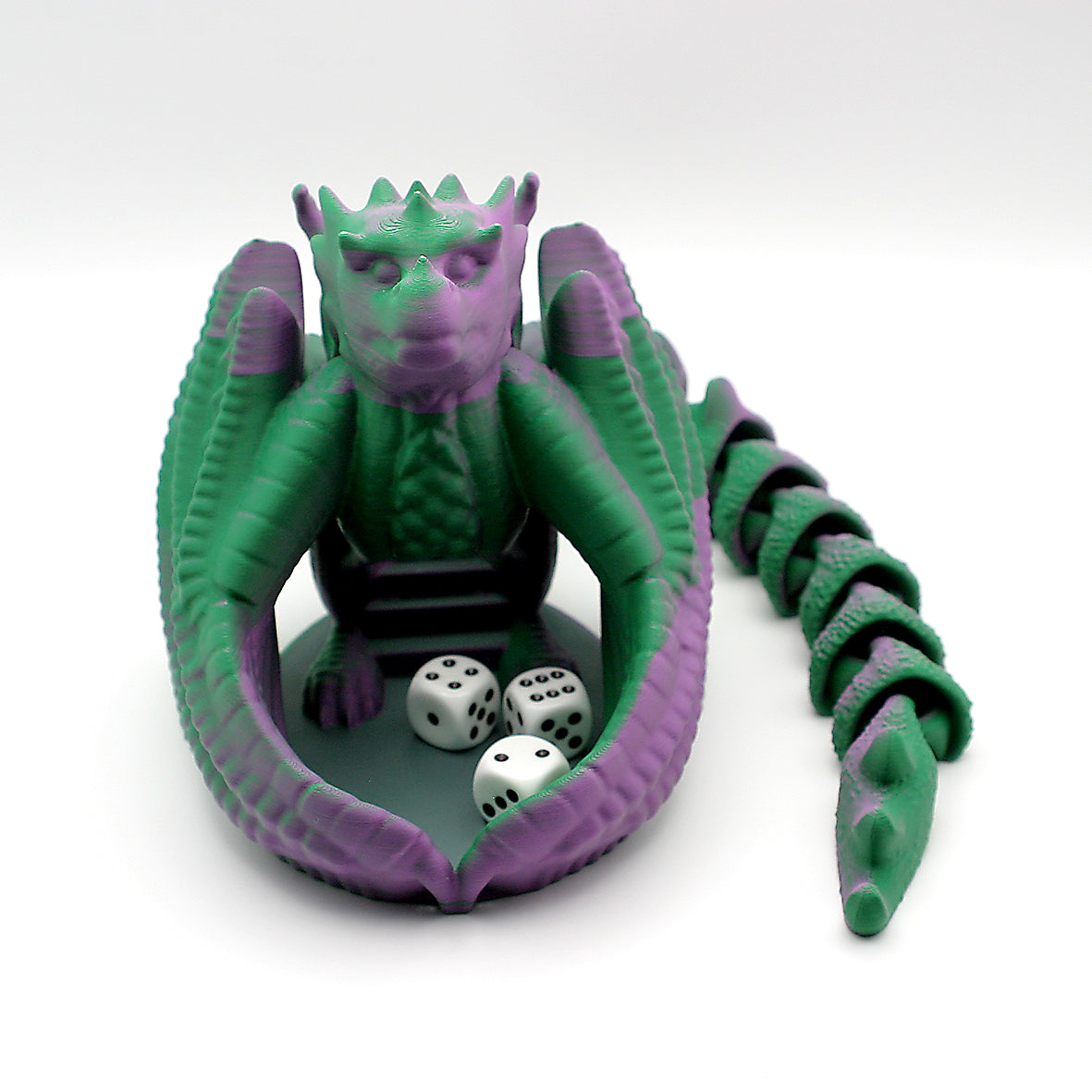 Würfelturm Drache mit Flexi-Schwanz