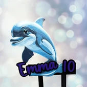 Caketopper Delphin 3D Druck